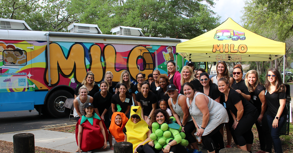 MILO at Family Food Fest - The Junior League of Tampa