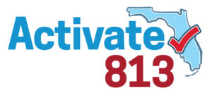 Activate813 Logo - Collaborative Initiative created by The Junior League of Tampa