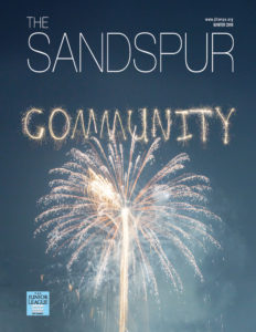 2018 Winter Edition of The Sandspur, the official magazine of The Junior League of Tampa