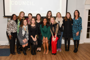 (Front) Elizabeth Fisher, Lindsay Seel, Miranda Henderson, Mychael Sumby (Back) Monica Kirkland, Laura Warren, Melanie Brown, Kathryn Crowe, Nicki Mohr Hall, Kelley McCarthy, Alexandra Palermo, Marysue Mathews. (Not pictured) Caroline Vostrejs, Lauren Vagnoni, Ginny Veit, Ashley Zohar, Ashley Stultz.