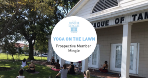 Yoga on the Lawn Prospective Member Mingle