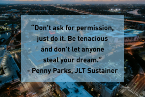 Don't ask for permission just do it. Penny Parks for 1926 Blog
